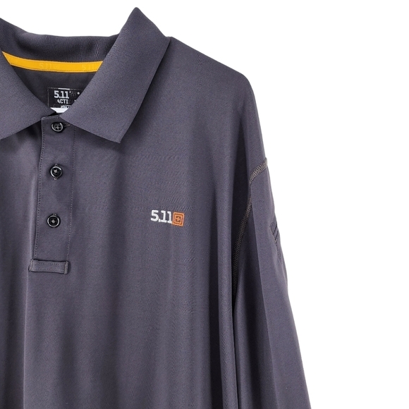 5.11 Tactical Men's Pinnacle Short Sleeve Polo - Picture 3 of 6